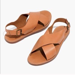 Madewell Boardwalk Crossover Sandal